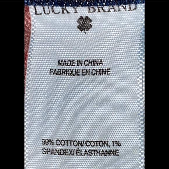 EUC Lucky Brand denim capri jeans. Size 14. - Picture 8 of 10